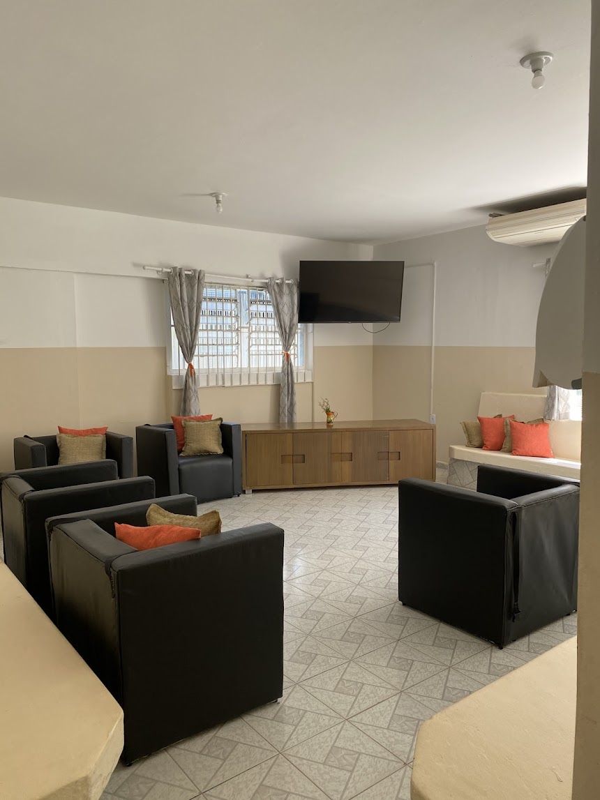 Sala de convivência do Viva Essência Saúde