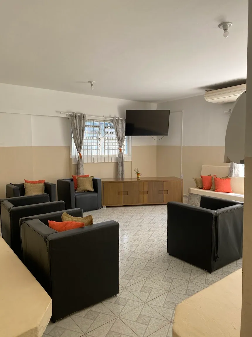 Sala de convivência do Viva Essência Saúde